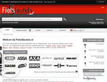 Tablet Screenshot of fietssleutels.nl